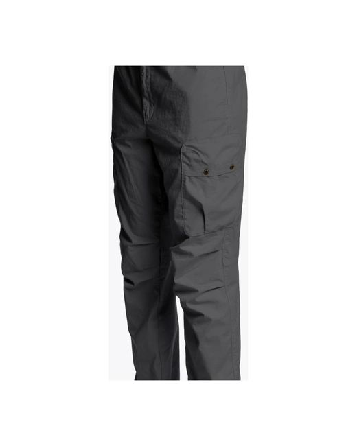 Parajumpers Gray Slim-Fit Trousers for men