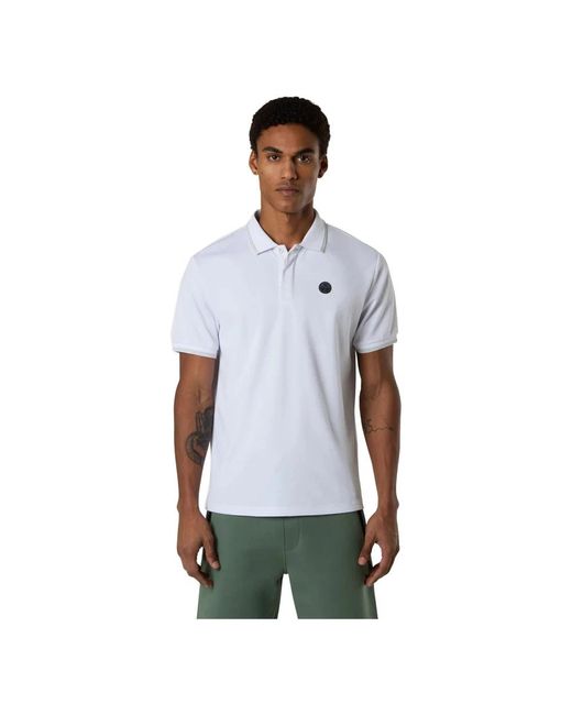 North Sails Blue Polo Shirts for men