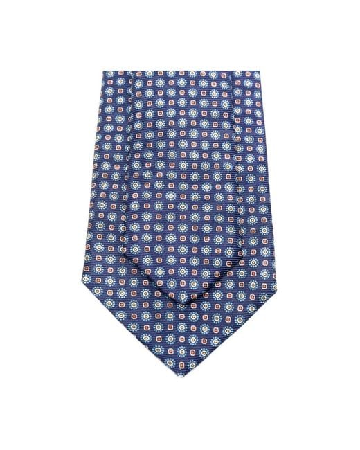 Kiton Blue Ties for men