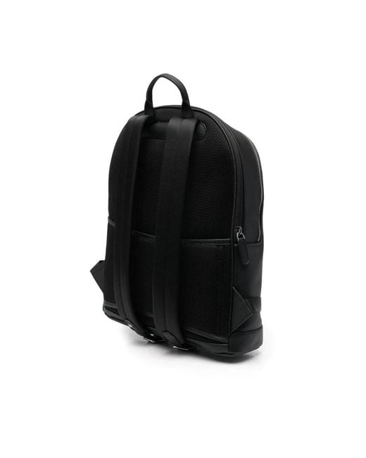 Michael Kors Black Backpack With Logo for men
