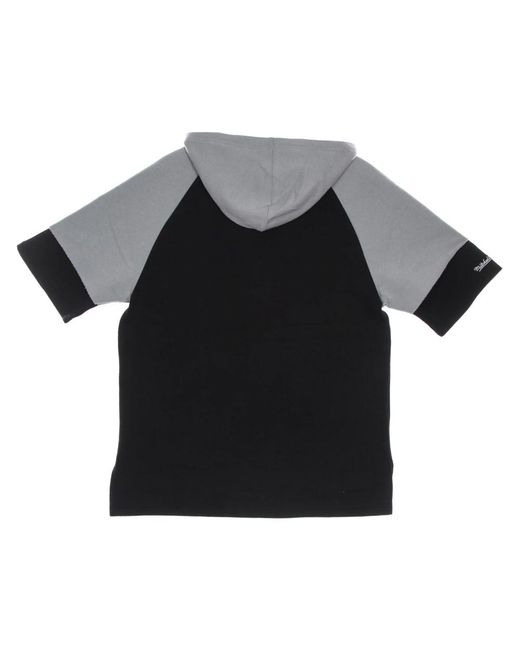 Mitchell & Ness Black Hoodies for men