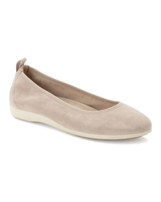 Tamaris Gray Ballerina Shoes