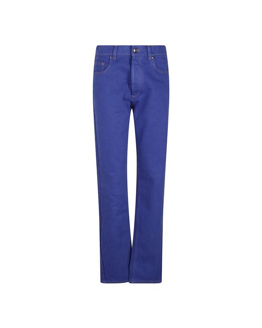Versace Blue Straight Jeans