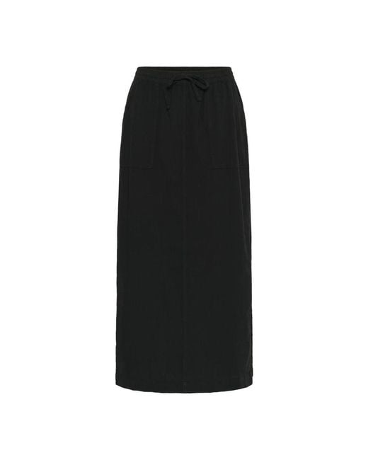 Kaffe Black Midi Skirts