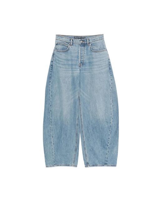 Alexander Wang Blue Loose-Fit Jeans