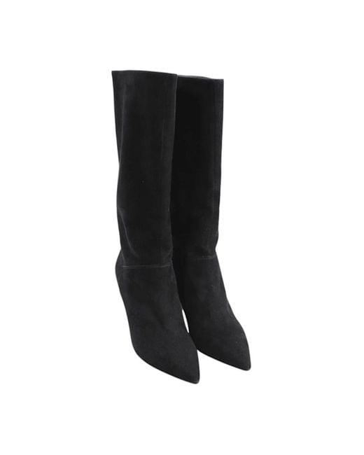 Guglielmo Rotta Black Heeled Boots