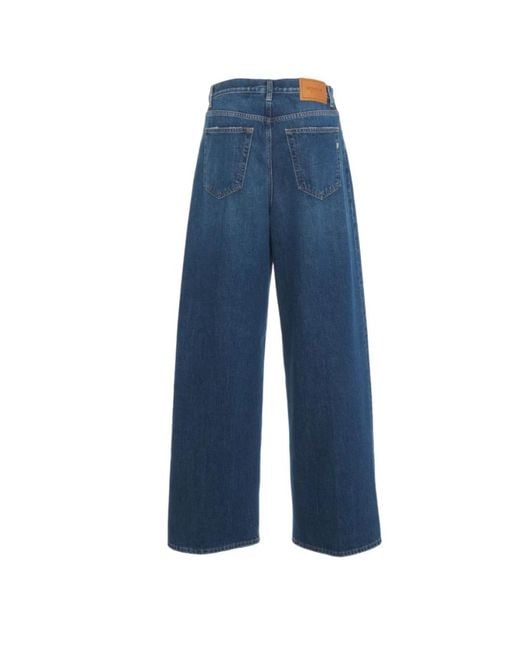 Dondup Blue Wide Jeans