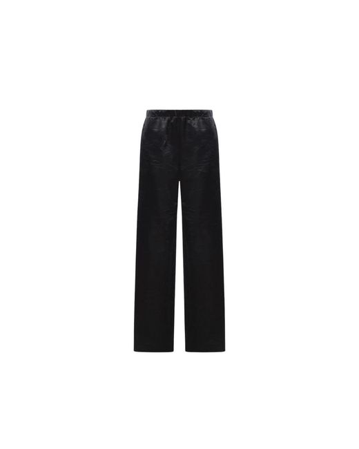 Wide Trousers Givenchy de color Black