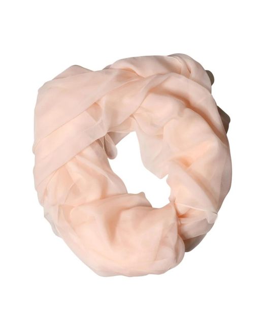 Dolce & Gabbana Natural Silk Scarves for men