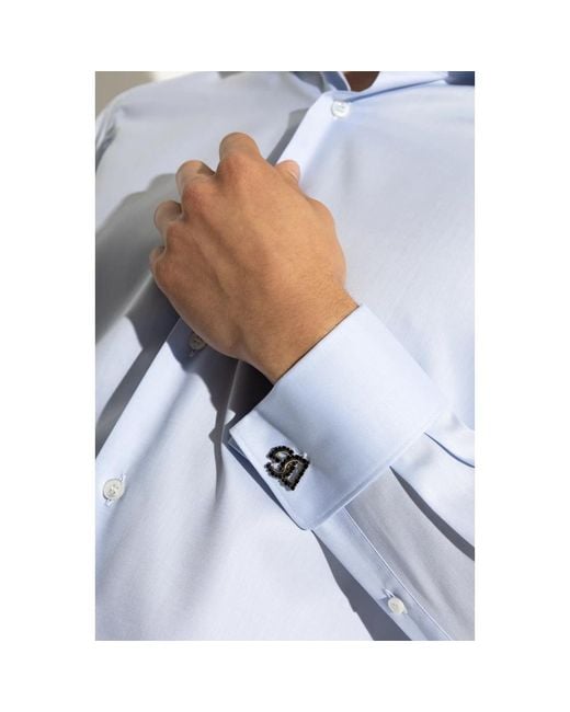 Cufflinks & Tie Clips di Dolce & Gabbana in Black da Uomo