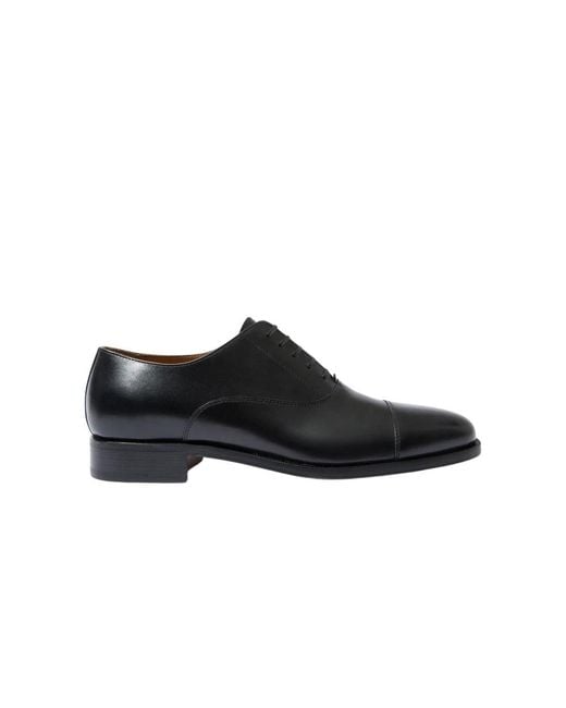 Scarosso Black Laced Shoes for men