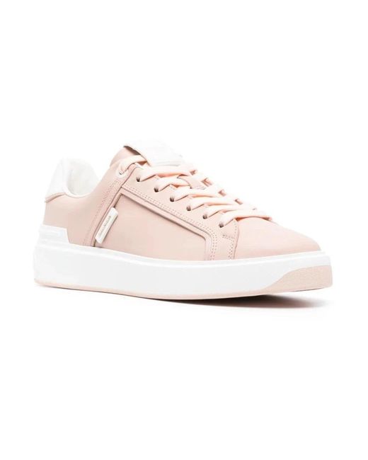 Balmain Pink Sneakers