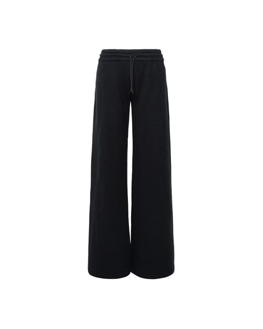 Pantaloni neri in cotone larghi di Off-White c/o Virgil Abloh in Black