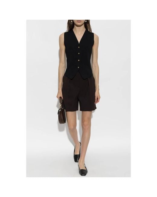 Max Mara Black Waistcoats