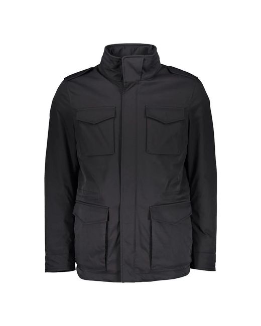 Herno Black Down Jackets for men