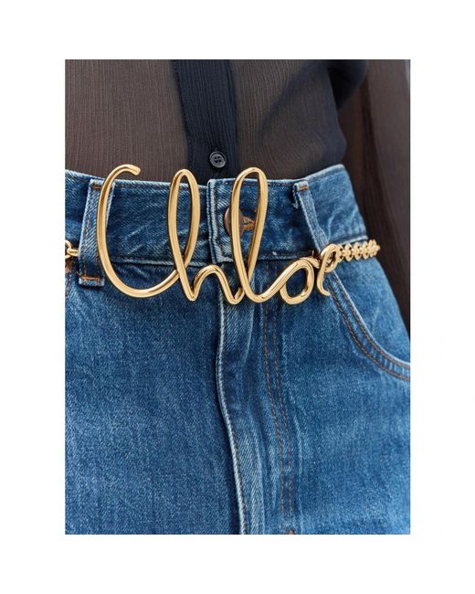 Chloé Yellow Belts