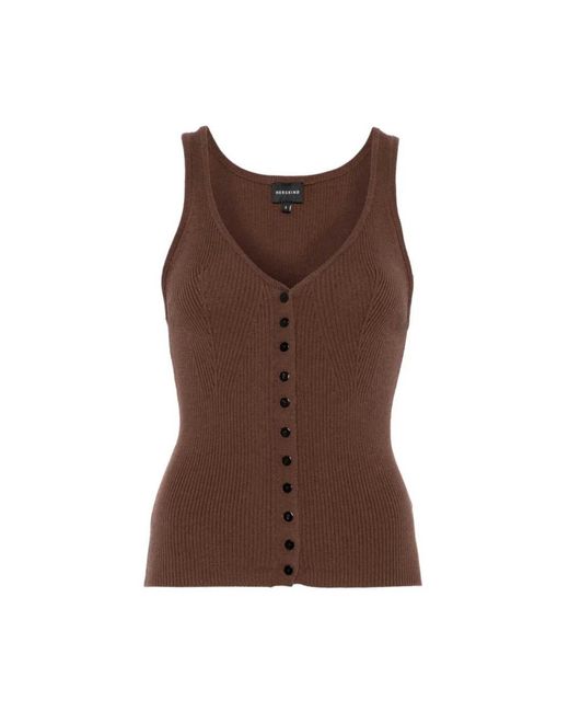 Birgitte Herskind Sleeveless Tops in het Brown