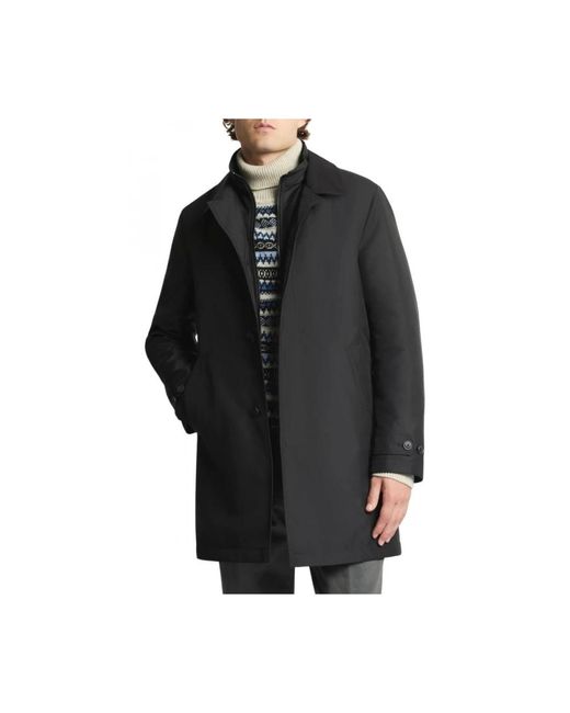 Fay Jassen ,Zwart ,Polyester Morning Coat in het Black voor heren