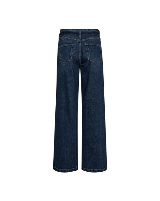co'couture Blue Wide Jeans