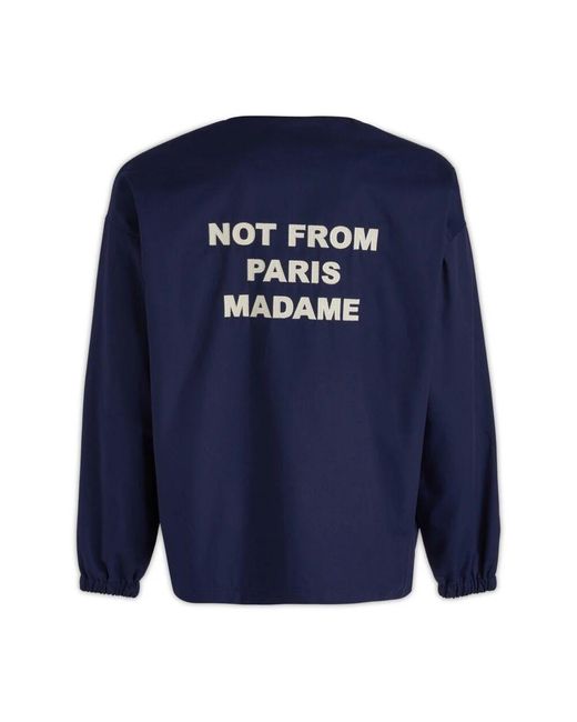 Light Jackets Drole de Monsieur de hombre de color Blue