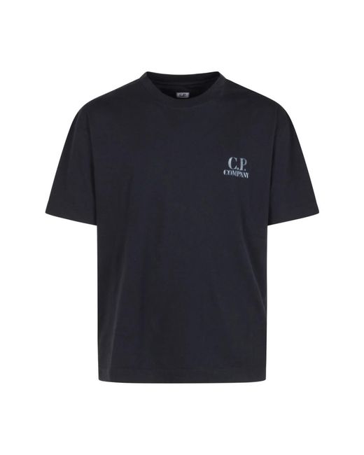 C P Company Black T-Shirts for men