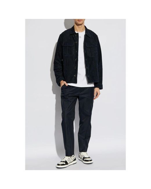 Zadig & Voltaire Wildlederjacke in Blue für Herren