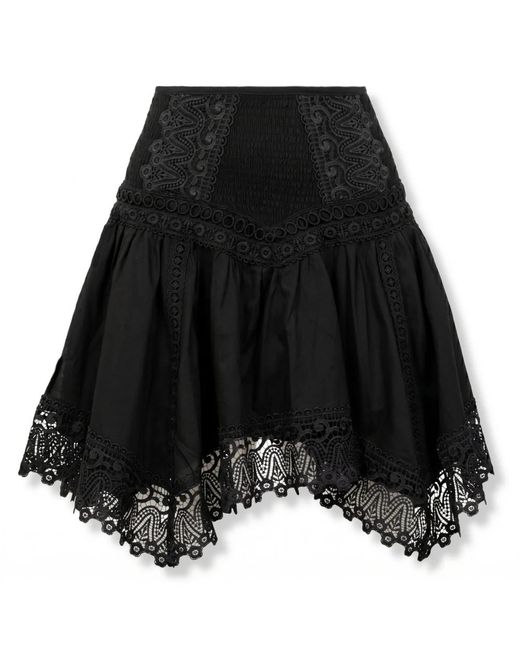 Charo Ruiz Black Short Skirts