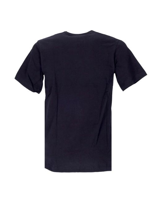 Nike Fitness ,Zwart ,Katoen Air Wordmark T-Shirt in het Blue voor heren