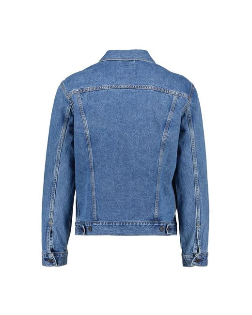 Levi's The Trucker Jacket in het Blue voor heren