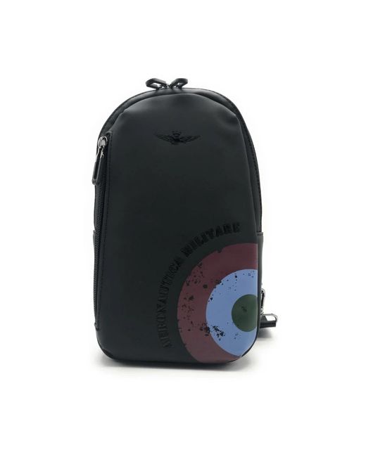 Backpacks di Aeronautica Militare in Black da Uomo