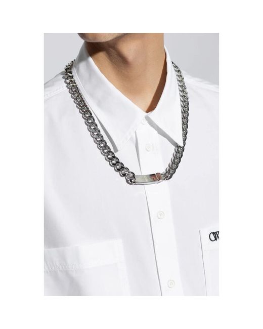 Necklaces di DSquared² in Metallic da Uomo