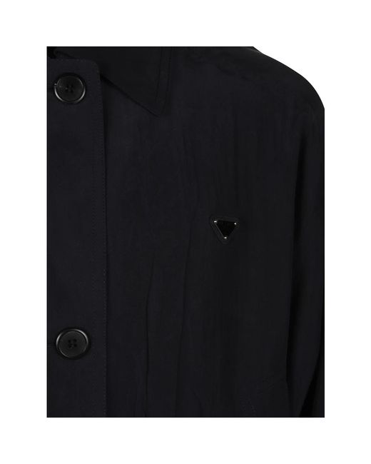 Light Jackets Prada de color Blue