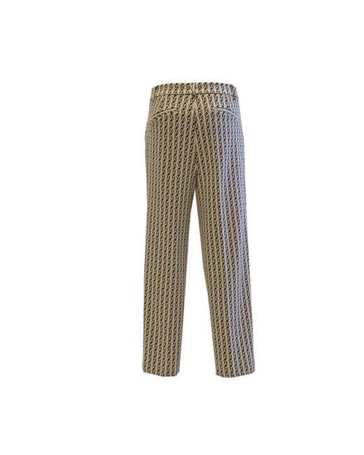SKILLS & GENES Gray Straight Trousers