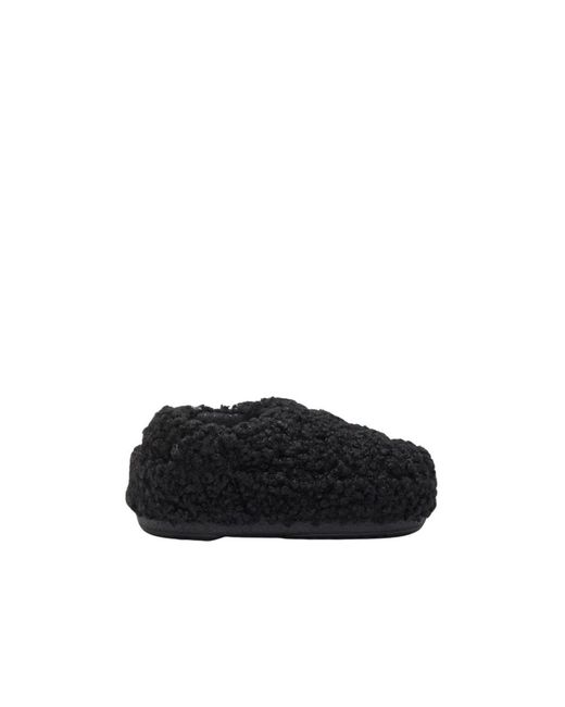 Moon Boot Black Slippers