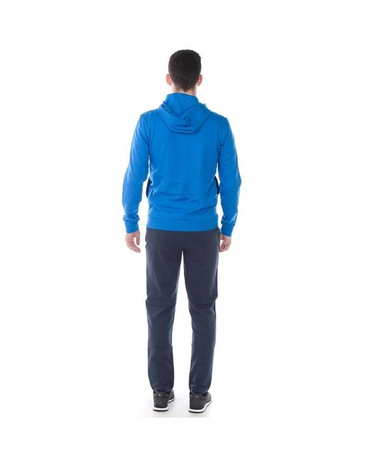 EA7 Fitness ,Blauw ,Sportief Trainingspak Voor Actieve Levensstijl in het Blue voor heren