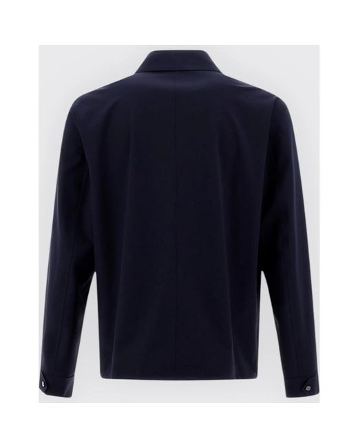 Herno Jassen ,Blauw ,Stijlvolle Shirtjas Voor Mannen in het Blue voor heren
