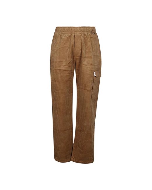 Trousers > straight trousers FAMILY FIRST pour homme en coloris Brown