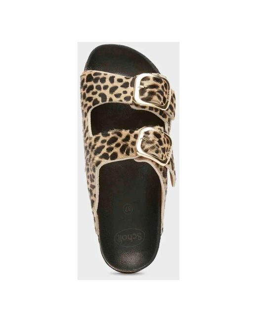 Scholl Brown Sliders