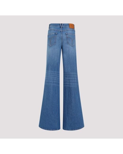 Versace Blue Boot-Cut Jeans