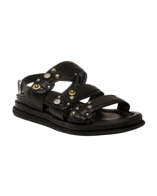 Flat Sandals A.s.98 en coloris Black