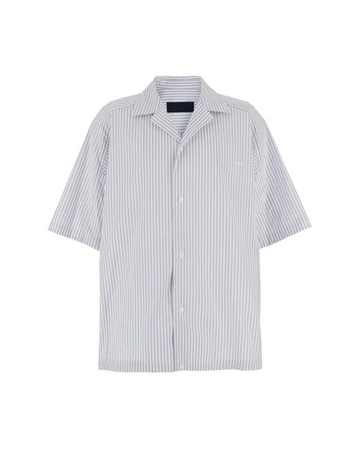 Juun.J Short Sleeve Shirts in het Blue voor heren