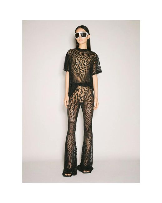 Mugler Black T-Shirts