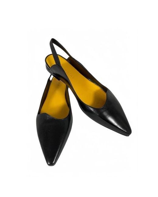 Mara Bini Black Ballerina Shoes