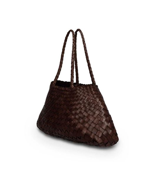Shoulder Bags di Dragon Diffusion in Brown