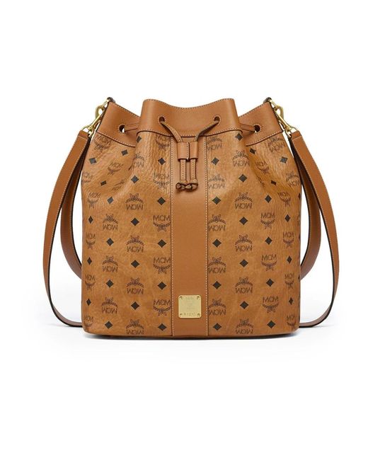 MCM Brown Bucket Bags