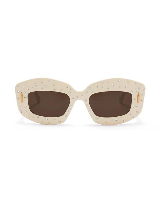 Loewe White Sunglasses