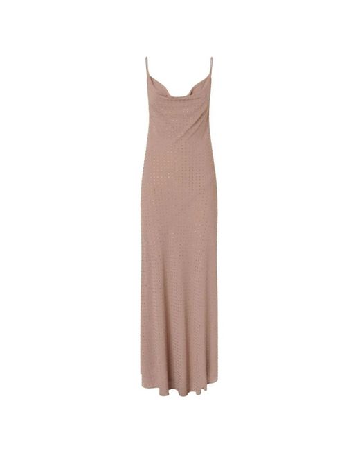 Pinko Brown Gowns