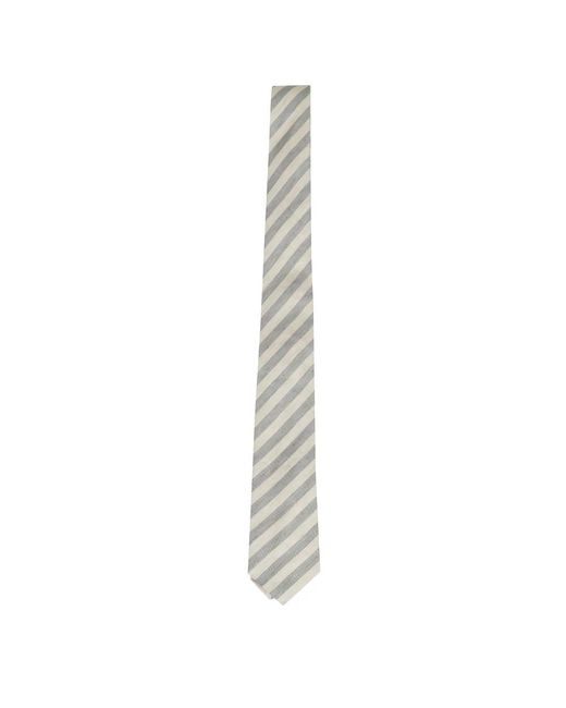 Ties di Tagliatore in White da Uomo