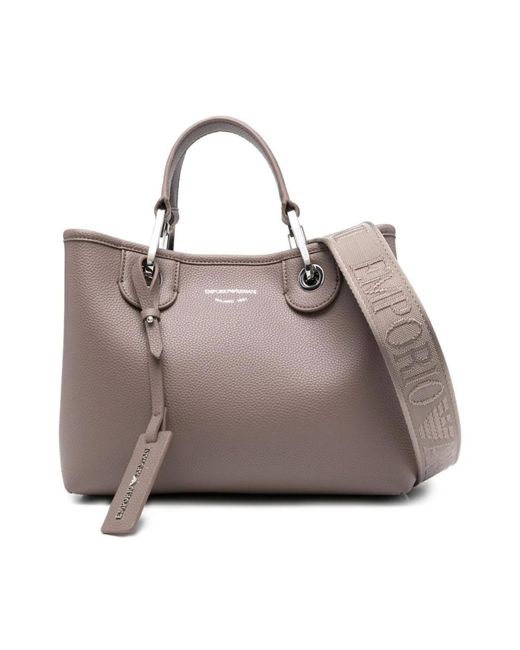 Emporio Armani Gray Handtaschen Frau