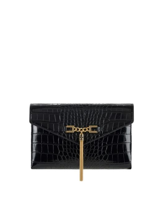 Clutches di Elisabetta Franchi in Black